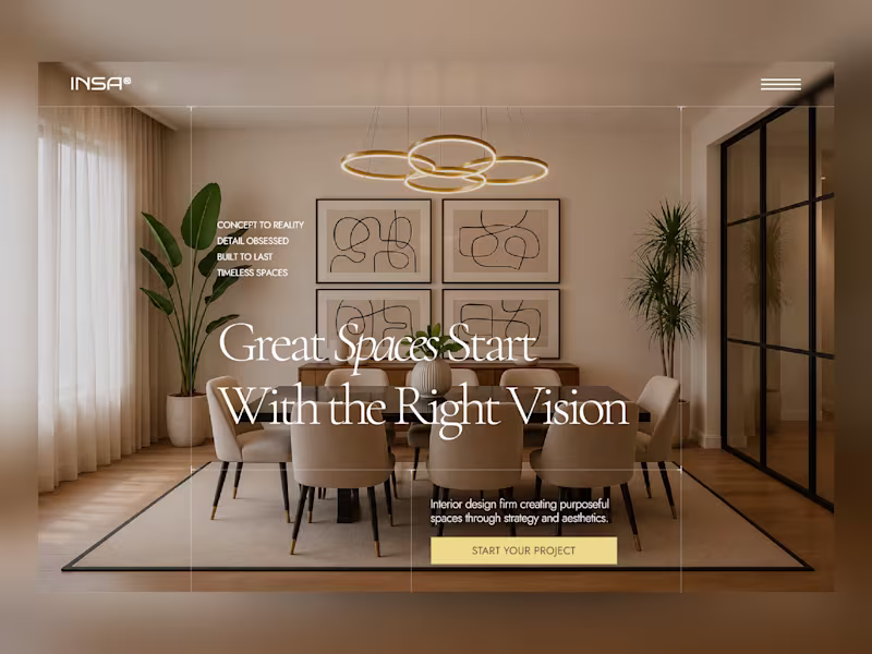 Cover image for INSA® - Website Design