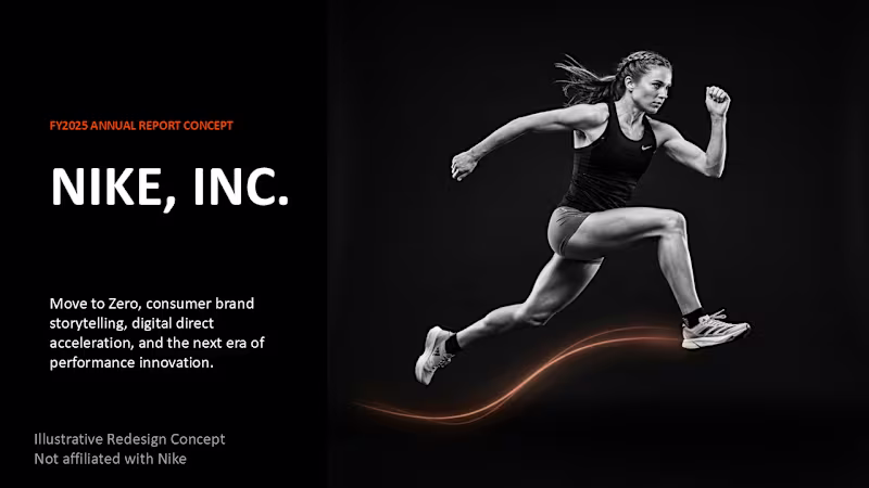 Cover image for A premium annual report presentation