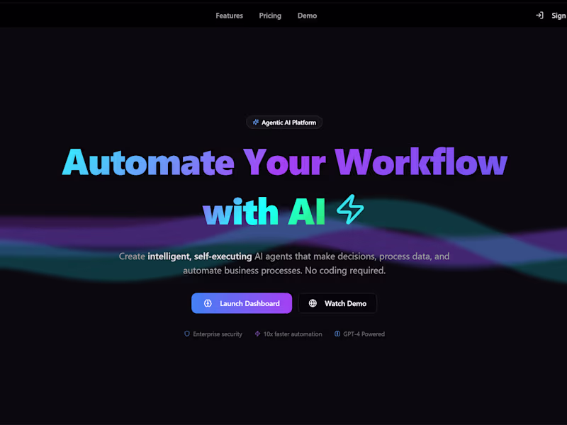 Cover image for FlowCraft AI - Workflow Automation Platform