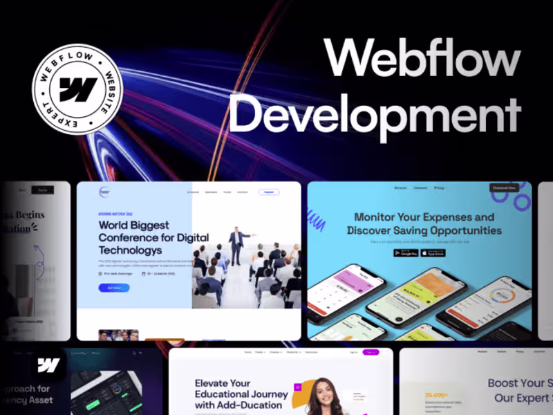 Cover image for Webflow Landing Page Experts: Boost Your Online Presence