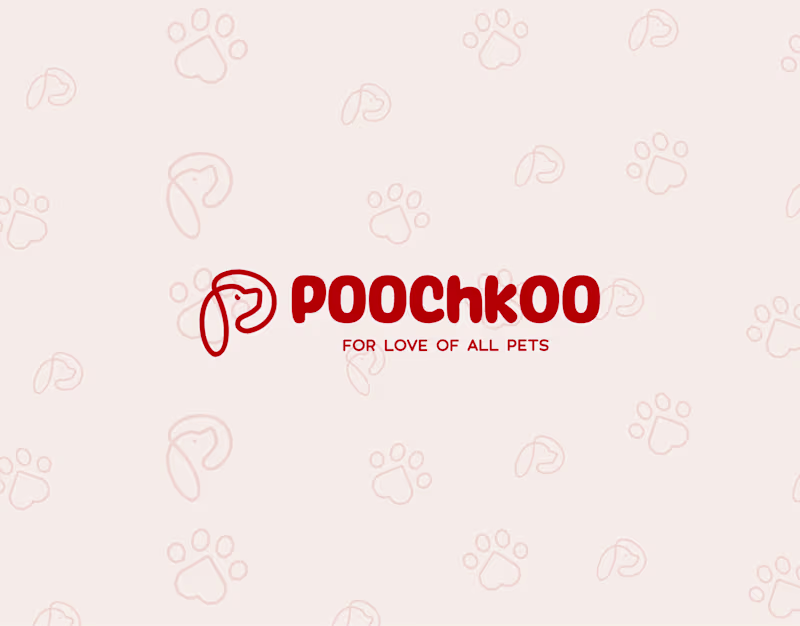 Cover image for Poochkoo® Pet Care | Logo Design