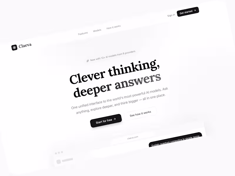 Cover image for AI Chat for Deep Answer SaaS Design & Development
