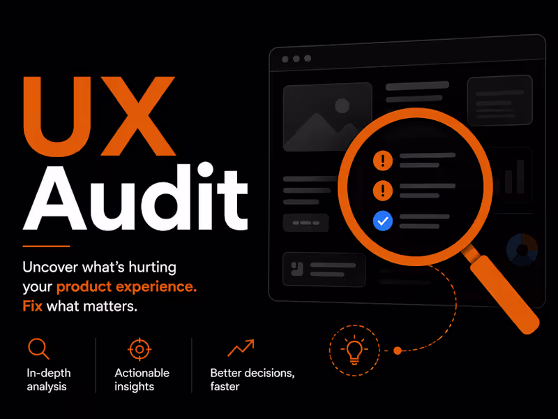 Cover image for UX Audit