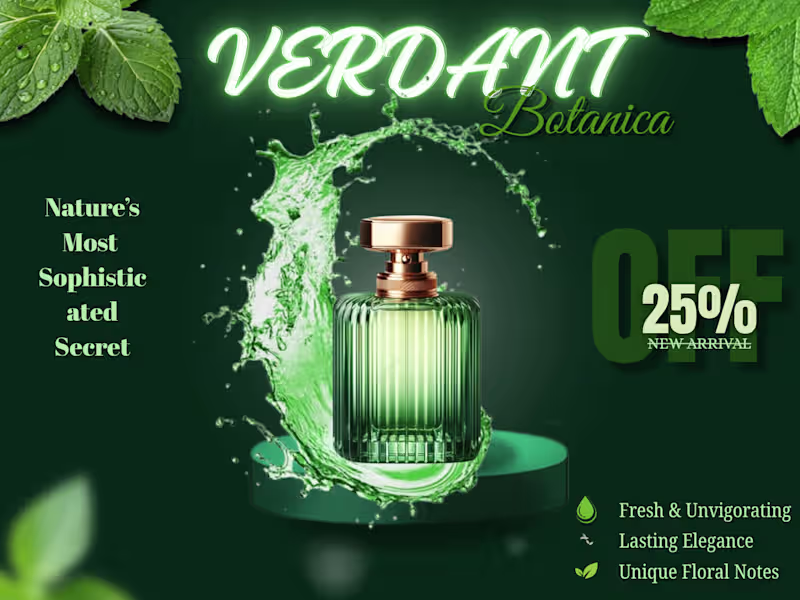 Cover image for High converting luxury perfume ad