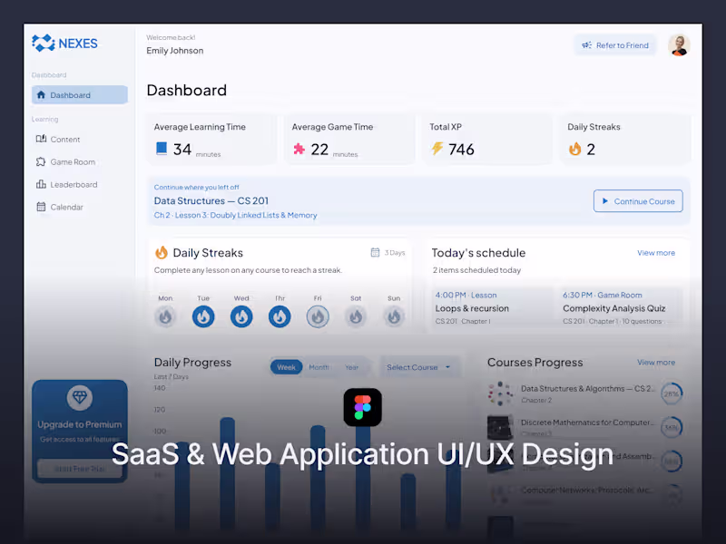Cover image for SaaS & Web Application UI/UX Design
