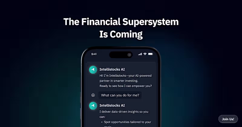 Cover image for Landing Page Development for Intellistocks