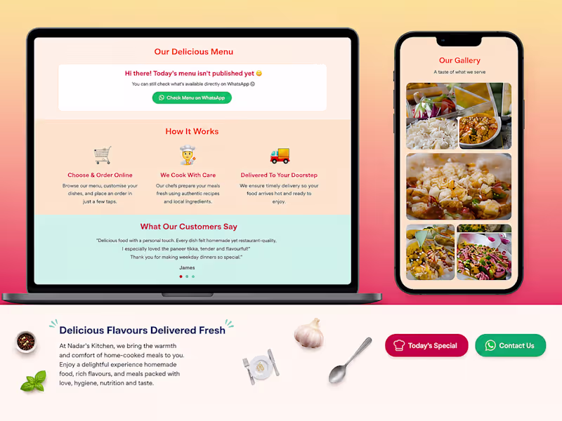 Cover image for Built a modern, responsive showcase