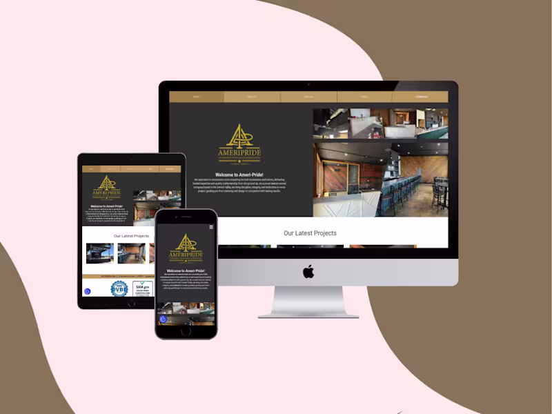Cover image for I built the official website