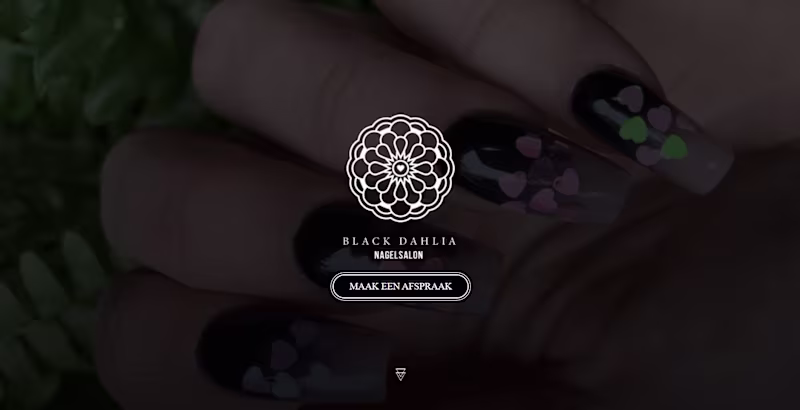 Cover image for Nail salon website