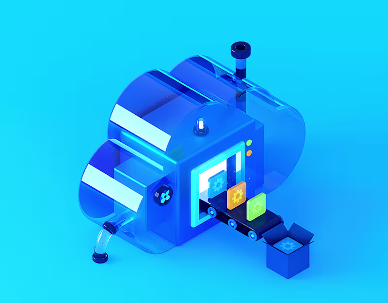 Cover image for Machines | 3D Illustrations :: Behance