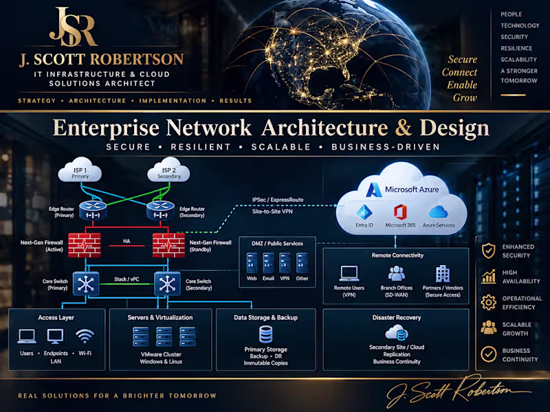 Cover image for Enterprise Network Architecture & Design
