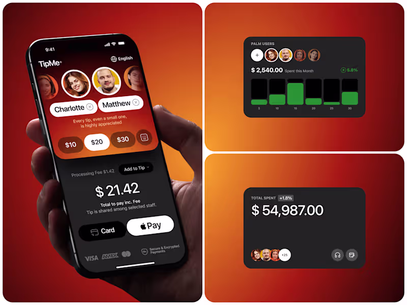 Cover image for Digital Tipping & Payment Mobile App