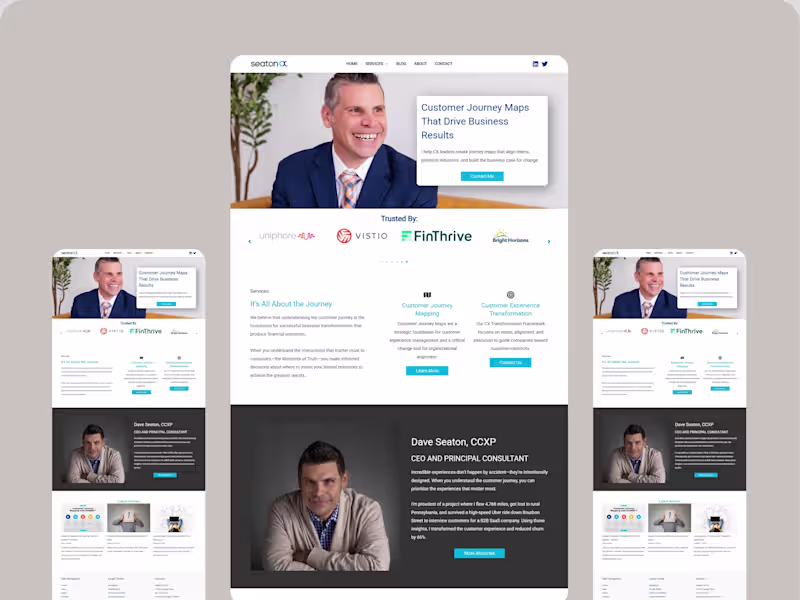 Cover image for Kajabi Website Design for Executive