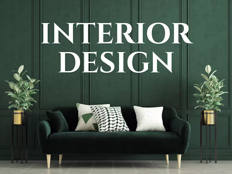 Cover image for I provide high quality Interior design with 3D visualization