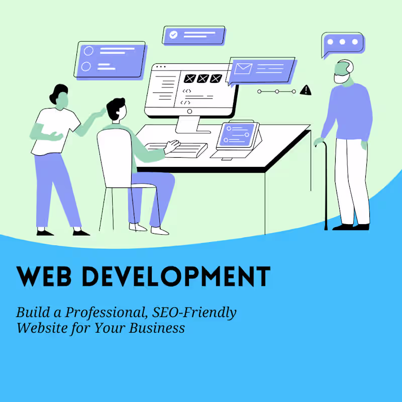 Cover image for Business Landing Page Development 