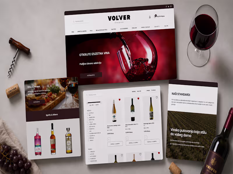 Cover image for Premium WooCommerce Wine Store Design & Development