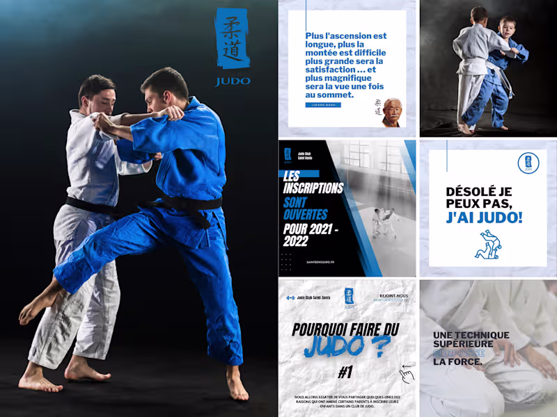 Cover image for Judo Club Saint-Genis 🥋