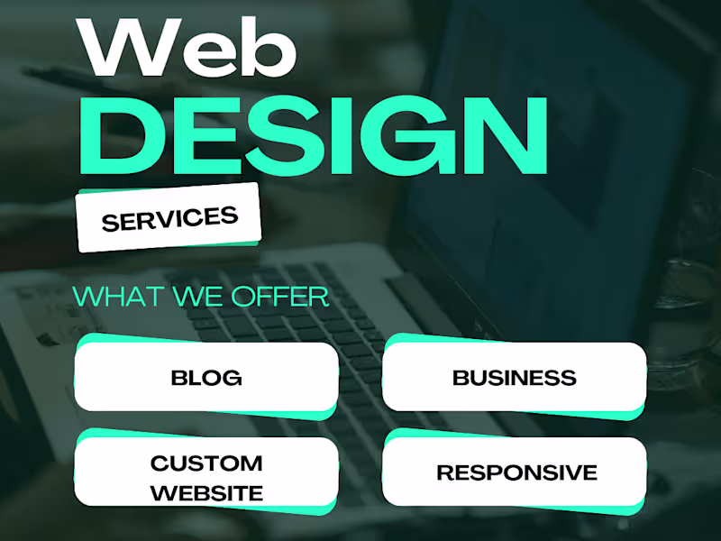 Cover image for I will make a Responsive Website Using HTML CSS and JS 