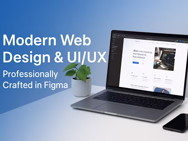Cover image for Modern Web Design & UI/UX 