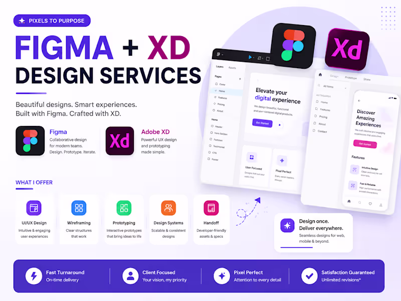 Cover image for Figma & XD Designer