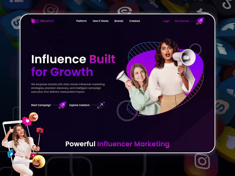 Cover image for 📣✨ Connect. Influence. Convert – Influencer