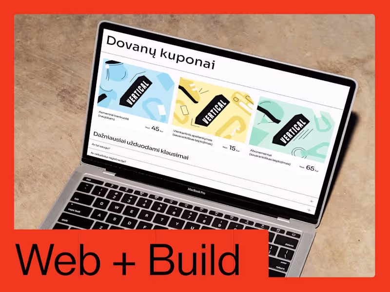 Cover image for Website: Design + Build, Multi-Page (Framer or Webflow)
