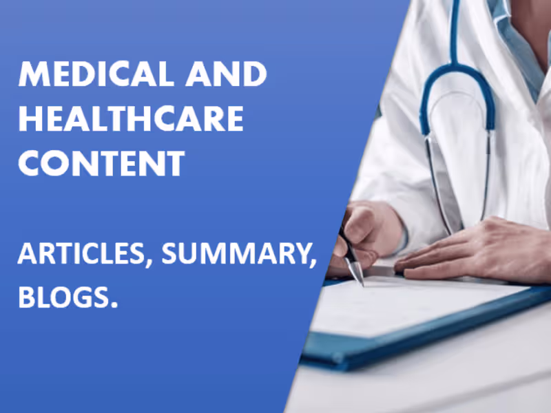 Cover image for Medical writer
