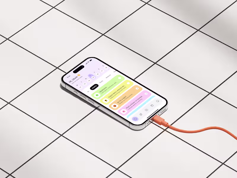 Cover image for Mika - Habit forming mobile app