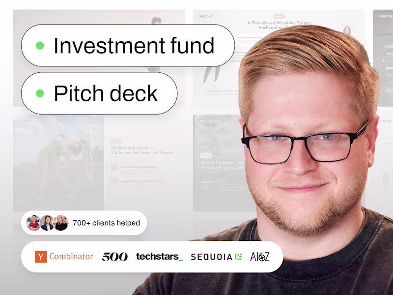 Cover image for VC Fund Pitch Deck for LP Fundraising