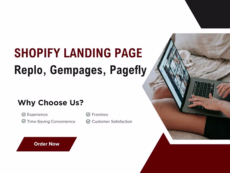 Cover image for Shopify Landing with pagefly, Gempages,Replo, Shogun