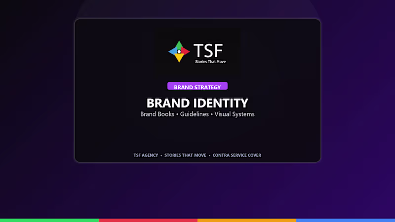 Cover image for Complete Brand Identity & Visual Style Guidelines