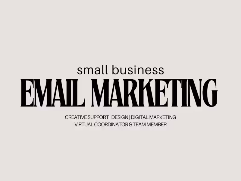 Cover image for Email Marketing: Design, Copy, Audience & Workflow Mgmt