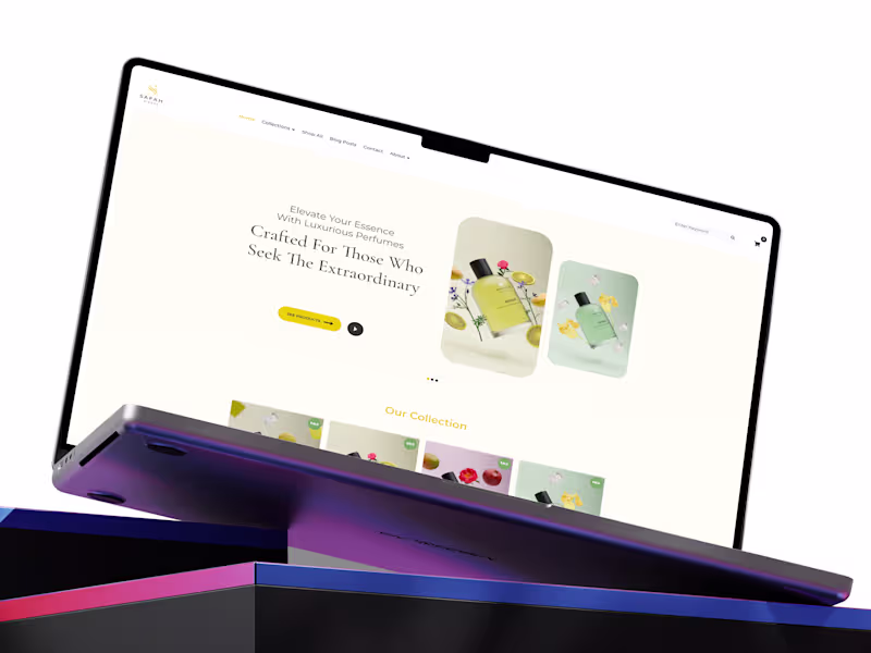 Cover image for Safah Scents - Brand & Website Design