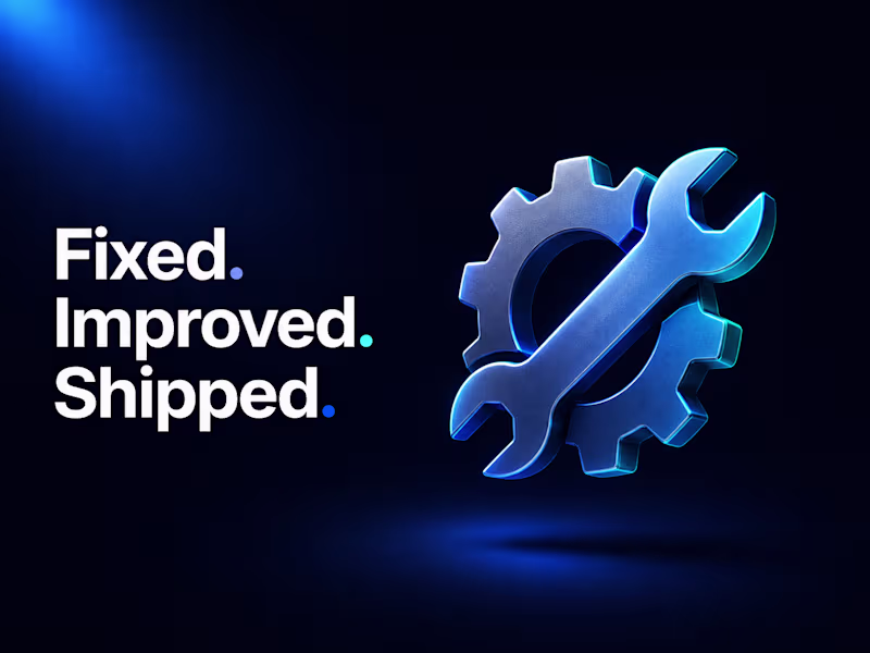 Cover image for Feature Additions & Bug Fixes