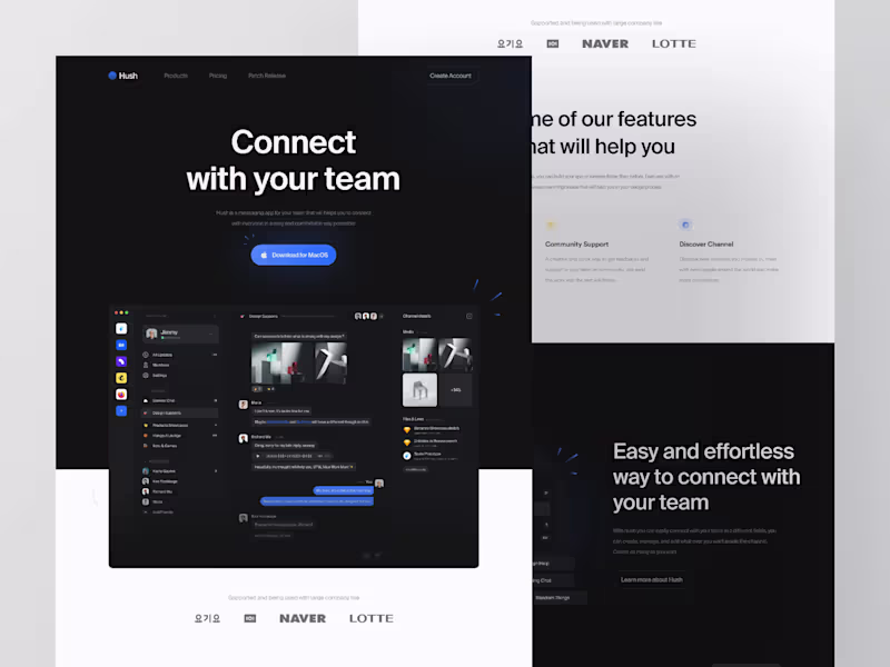 Cover image for Figma To Webflow Landing Page Development
