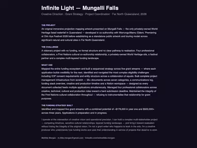 Cover image for Vision to Fundable