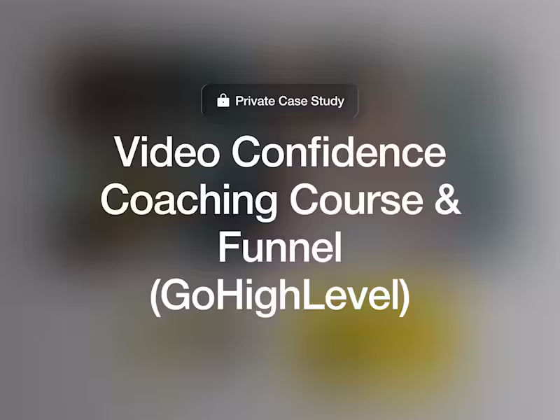 Cover image for Personal Brand Funnel & Monetization System Development