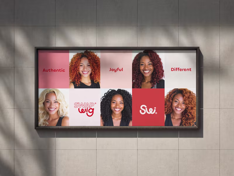 Cover image for Swap Wig | Branding & Shopify E-commerce Design