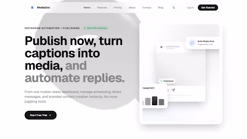 Cover image for MediaDoc - A platform for content creators.