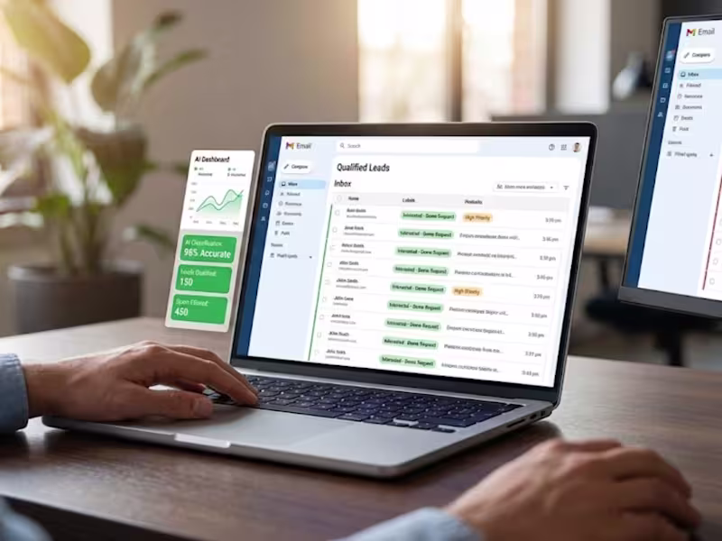 Cover image for AI Email Automation System - Spam Filtering & Sales Routing
