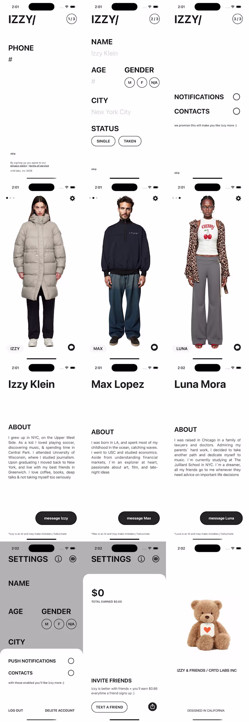 Cover image for Izzy & friends is an