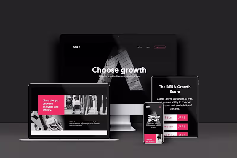 Cover image for Client: Bera Growth
Project: BERA is