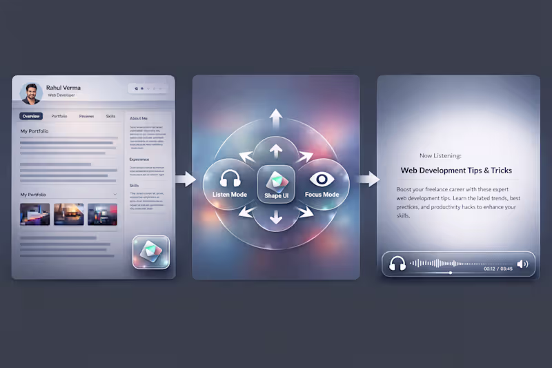 Cover image for The Adaptive "Shape UI" Node
