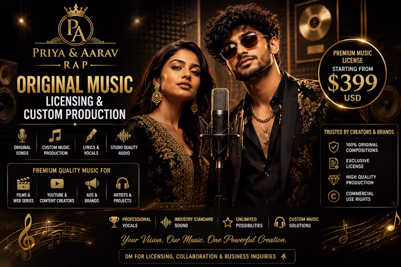 Cover image for 🎵 Priya & Aarav Rap