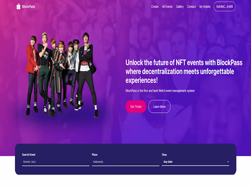 Cover image for Decentralized Event Ticketing Platform Development