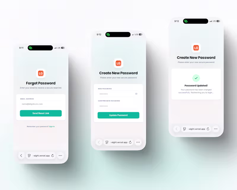 Cover image for Authentication page custom development 