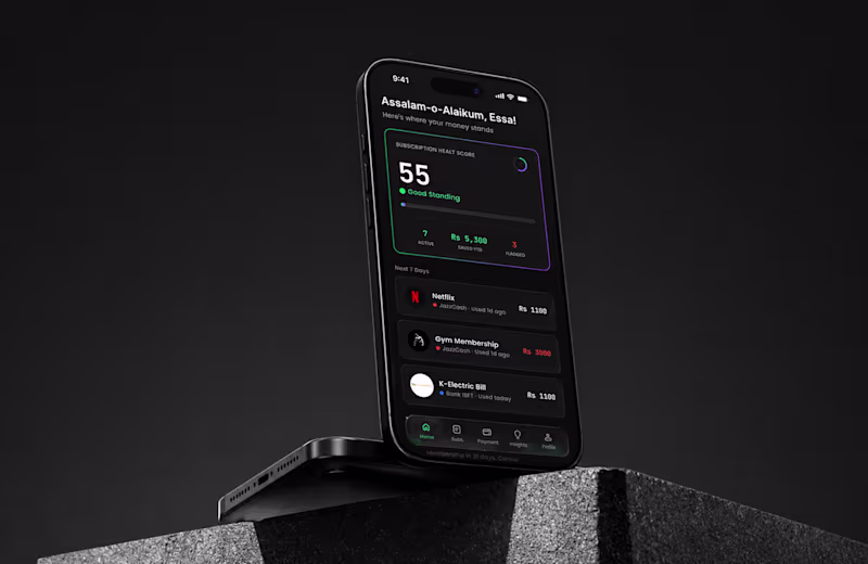 Cover image for Mobile App UX/UI Design
