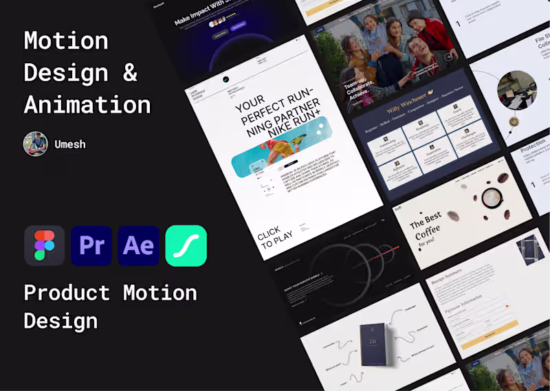 Cover image for Product Motion Design