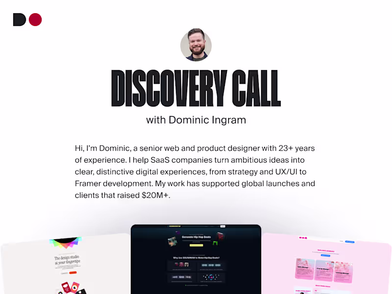 Cover image for Free Discovery Call | Let’s Talk About Your Project