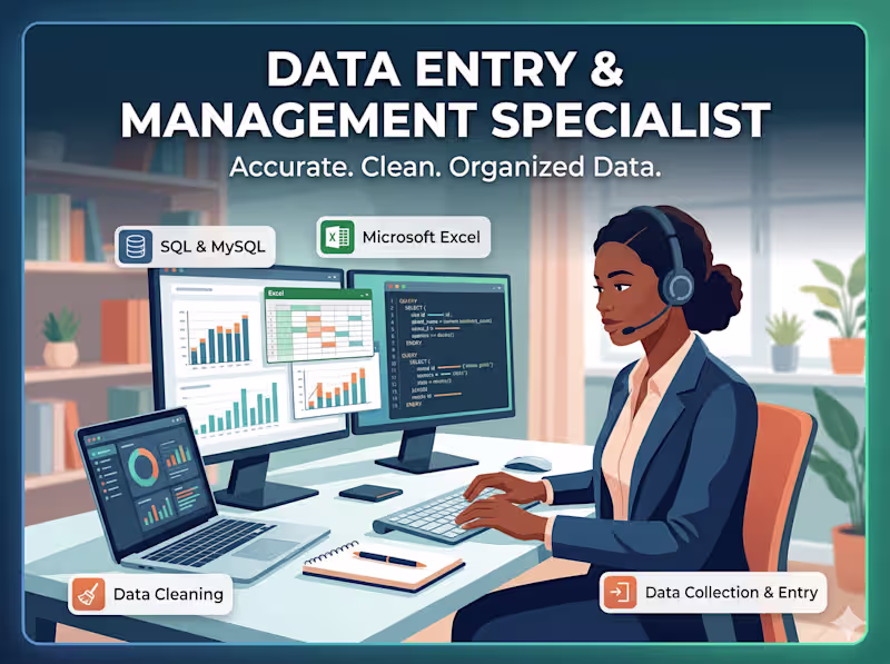 Cover image for Data Entry and Cleaning